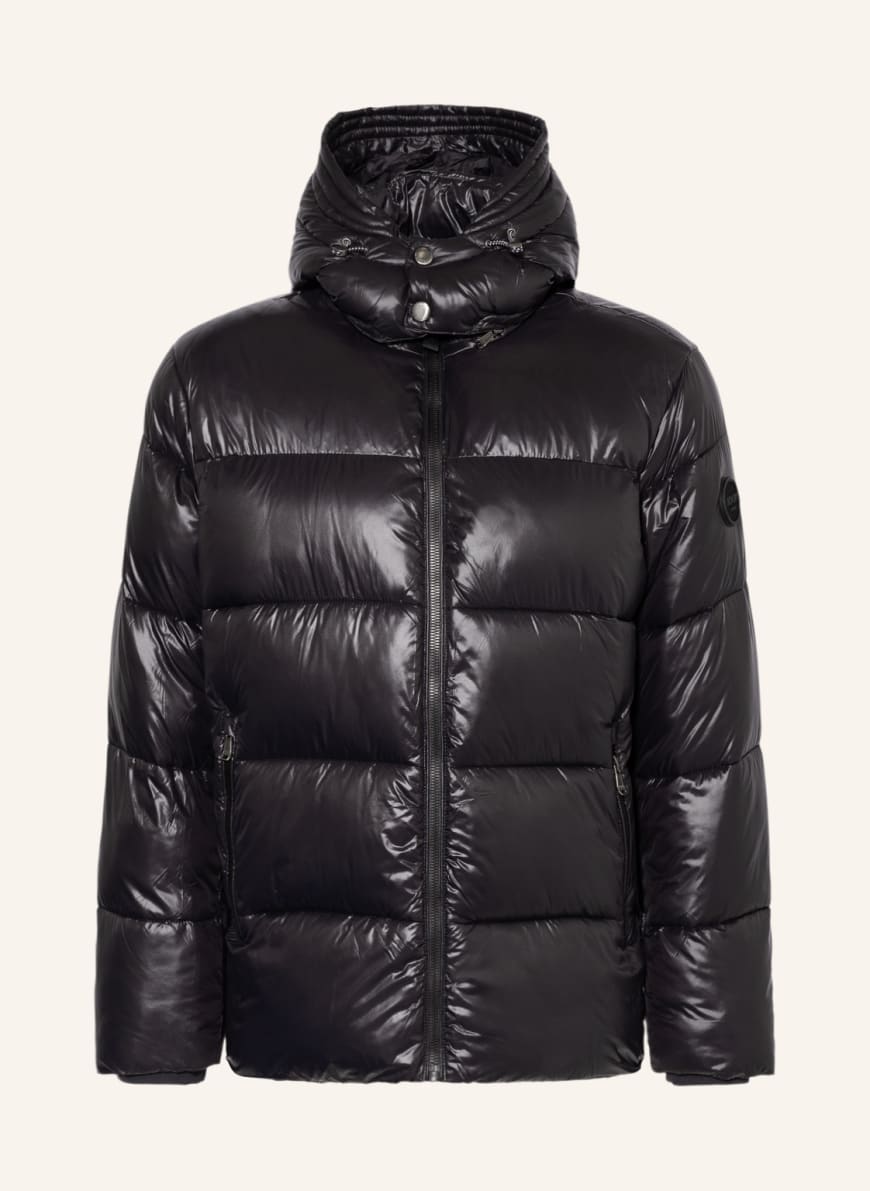 JOOP! JEANS Quilted jacket JOSHAS with detachable hood , Color: BLACK(Image 1)