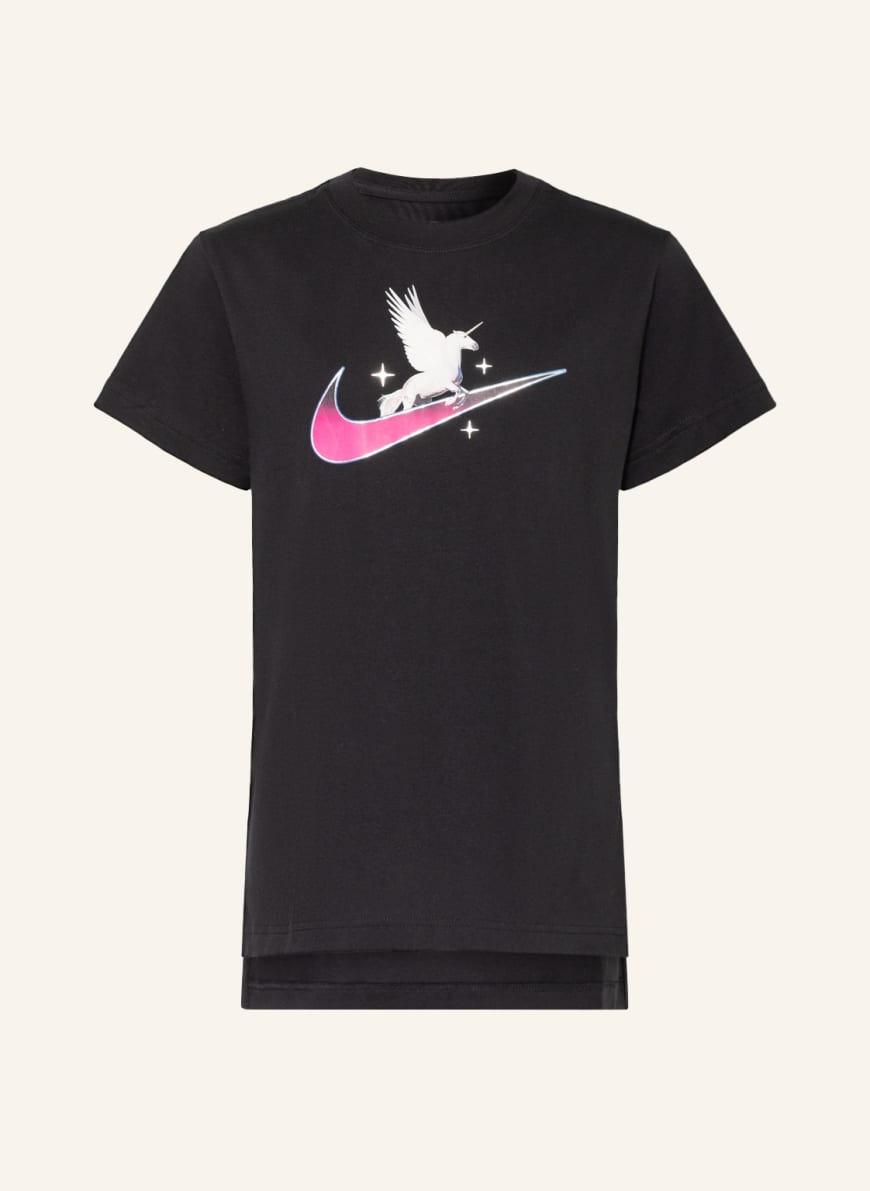 Nike T-Shirt SPORTSWEAR, Farbe: SCHWARZ/ WEISS/ ROSA(Bild 1)