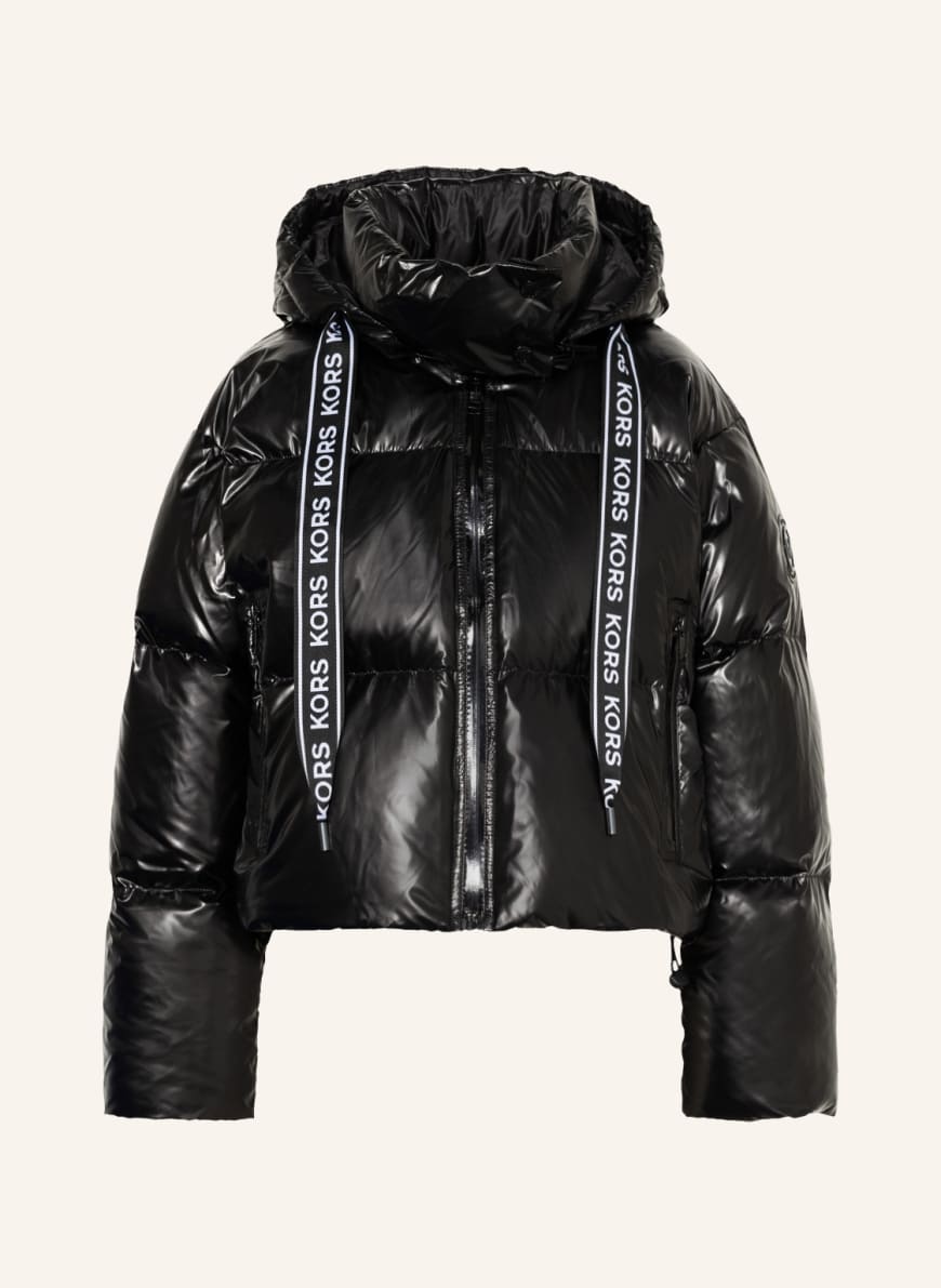 MICHAEL KORS Down jacket with removable hood in black | Breuninger