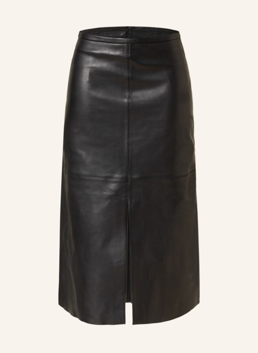 Calvin Klein Leather skirt in black | Breuninger