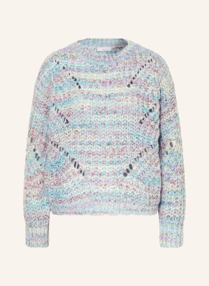 CINQUE Sweater CIDARINA, Color: LIGHT BLUE/ LIGHT PURPLE/ YELLOW(Image 1)