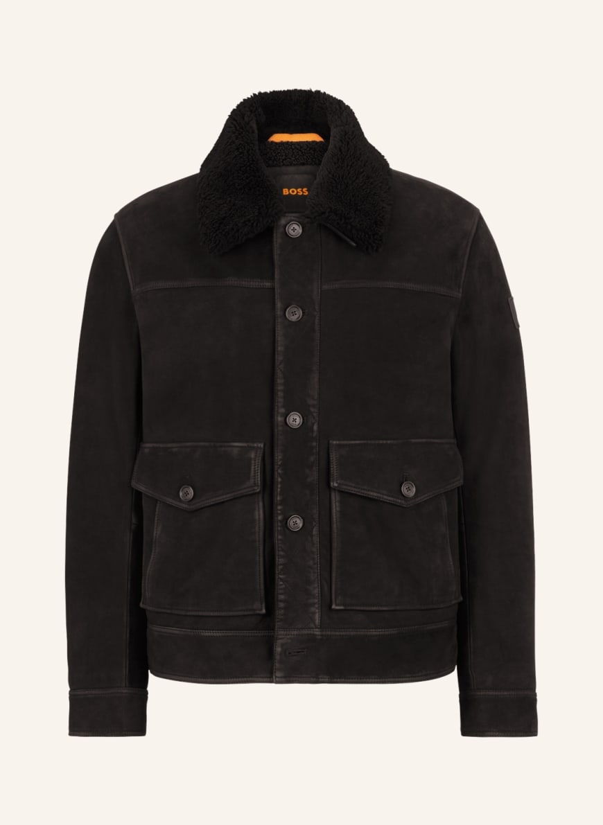 Hugo boss sheepskin best sale jacket