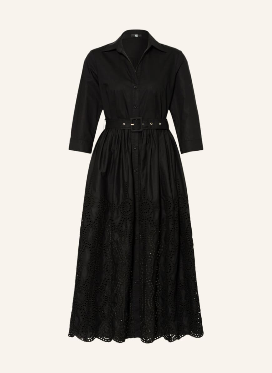 RIANI Shirt dress with 3/4 sleeves , Color: BLACK(Image 1)