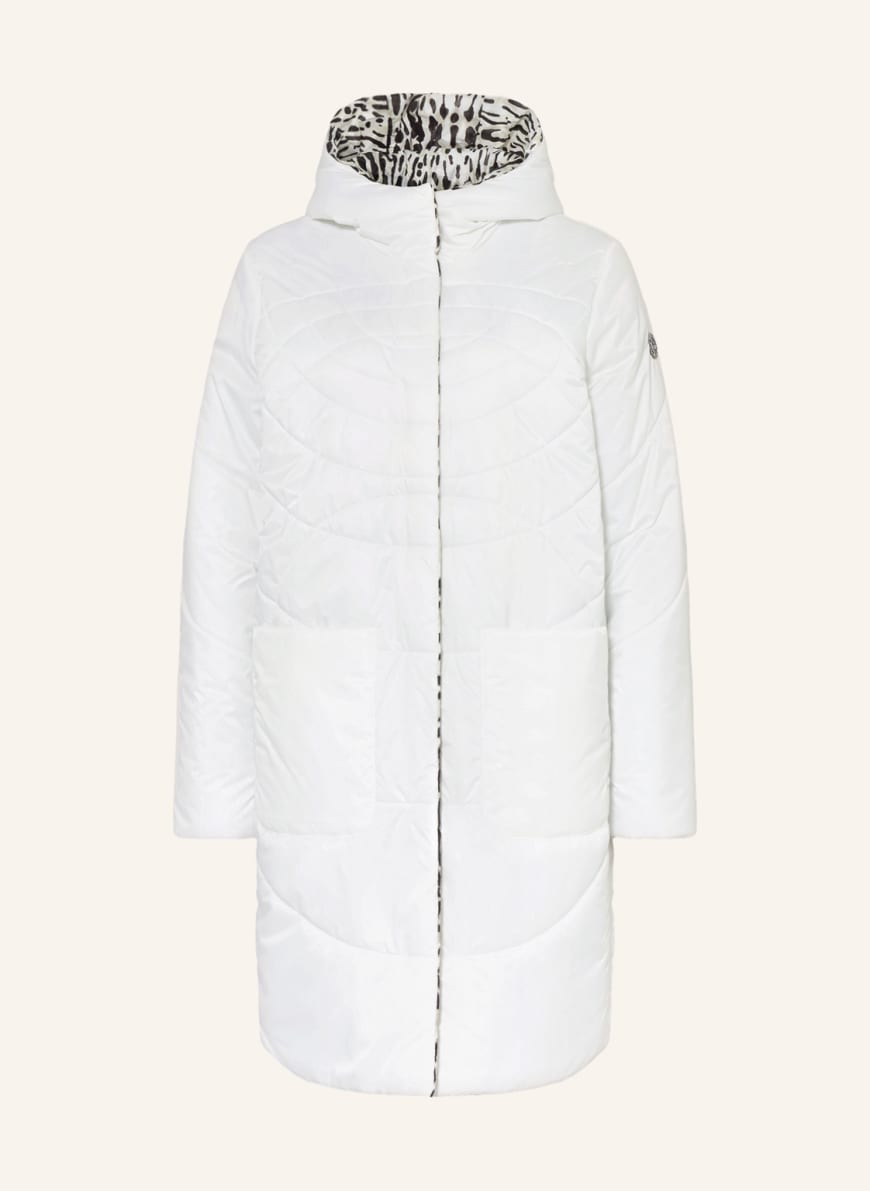 SPORTALM Reversible quilted coat, Color: WHITE(Image 1)