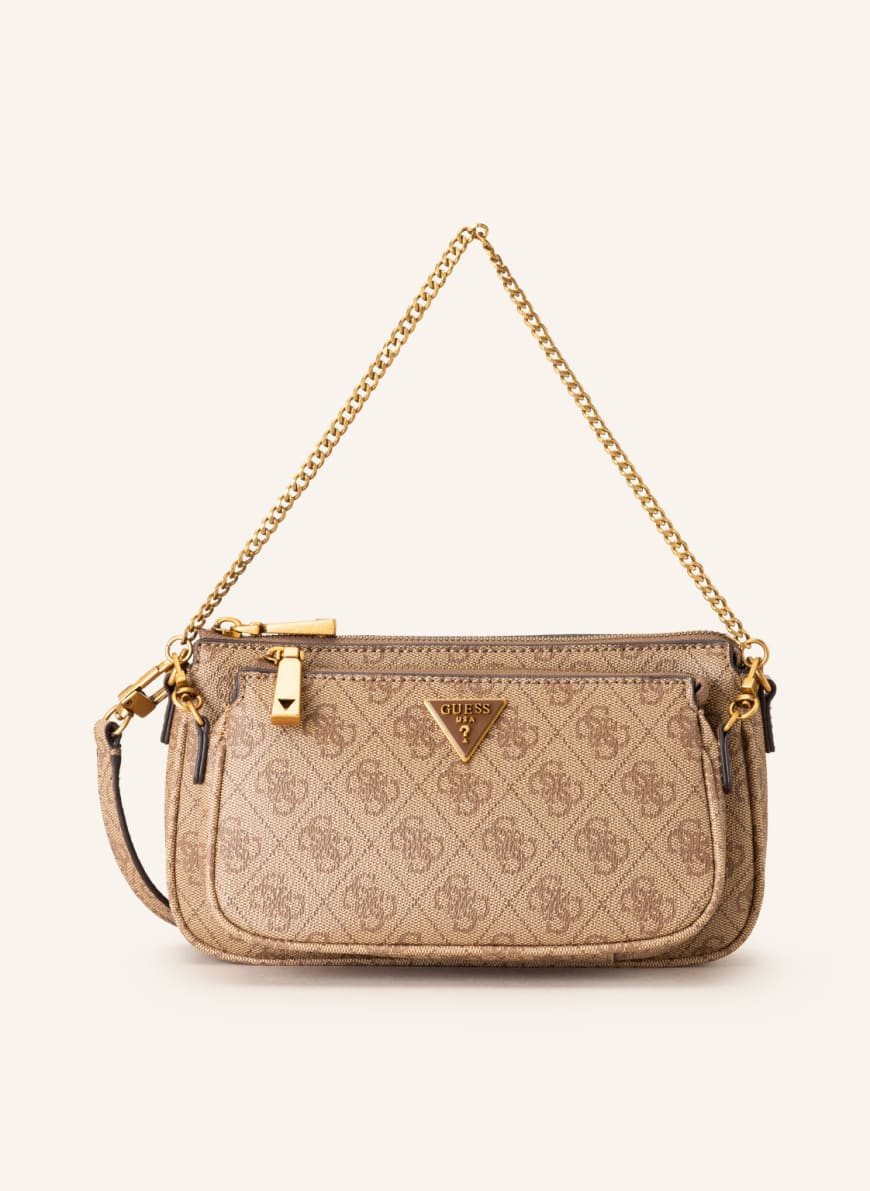 GUESS 2-in-1 crossbody bag ALEXIE, Color: CAMEL/ BEIGE(Image 1)