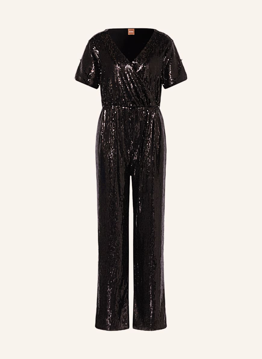 BOSS Jumpsuit ESECA with sequins in black Breuninger