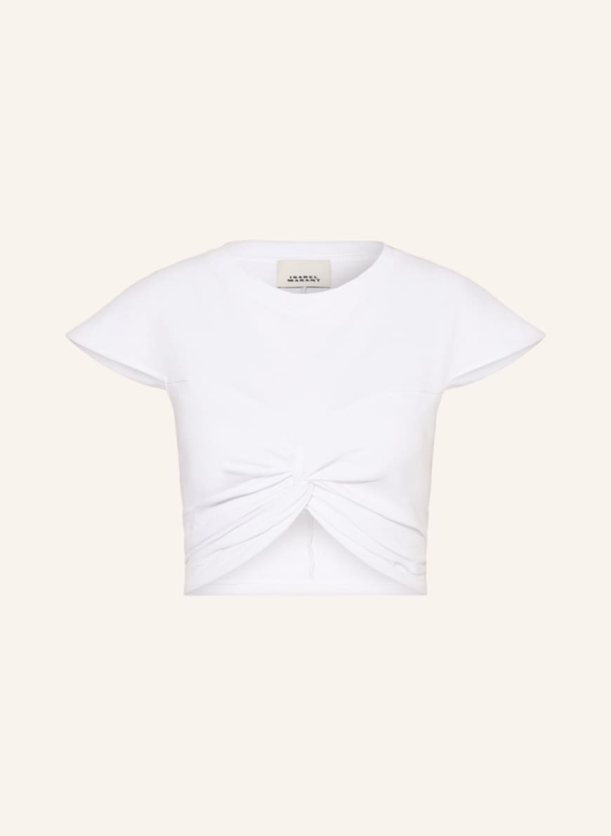 ISABEL MARANT Cropped shirt , Color: WHITE(Image 1)