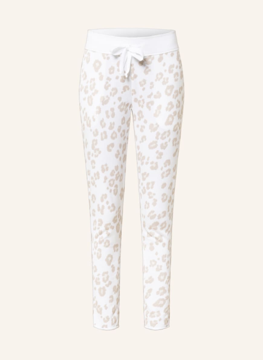 Juvia Sweatpants, Color: WHITE/ BEIGE (Image 1)