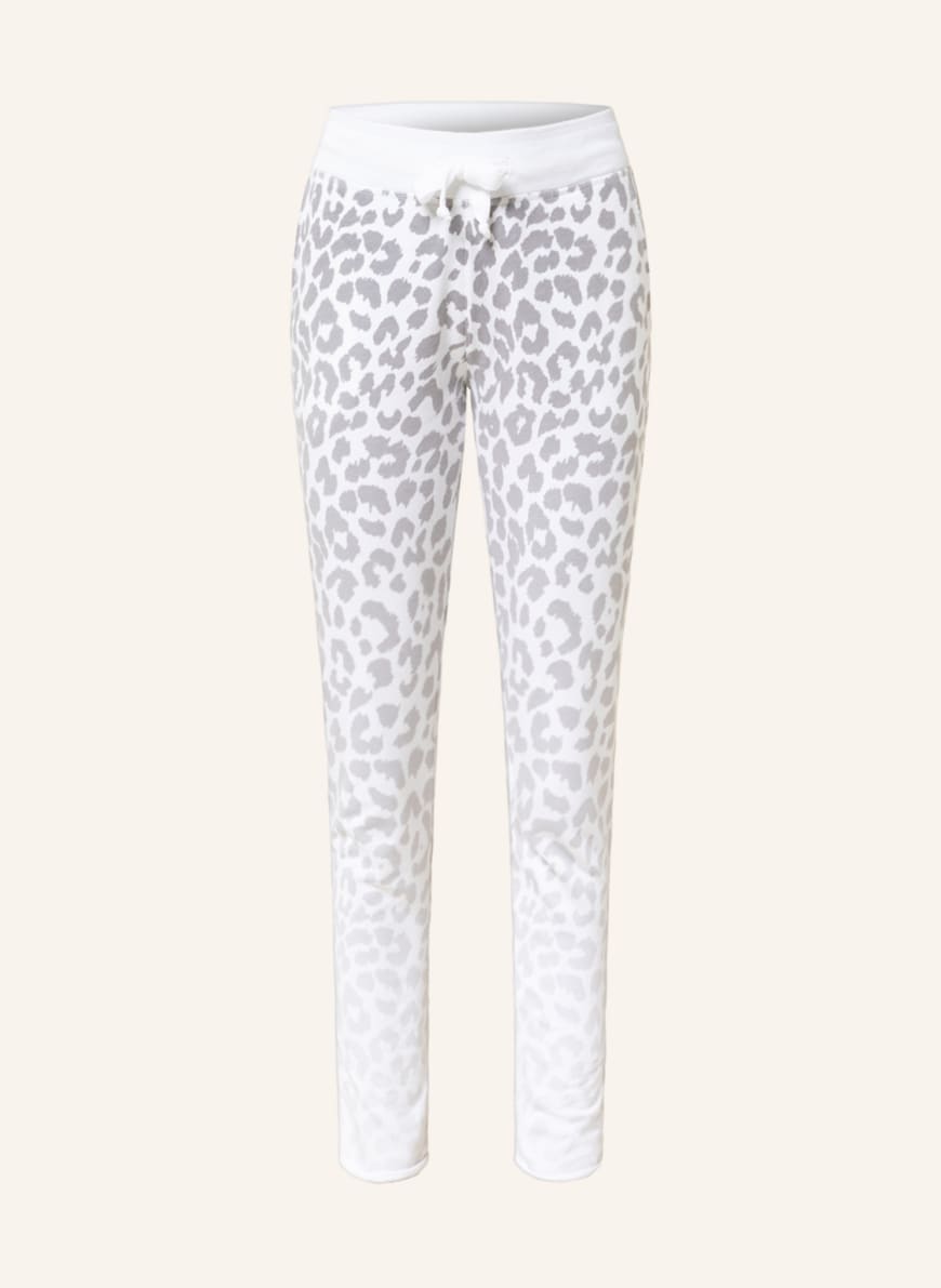 Juvia Sweatpants, Color: WHITE/ GRAY/ LIGHT GRAY (Image 1)