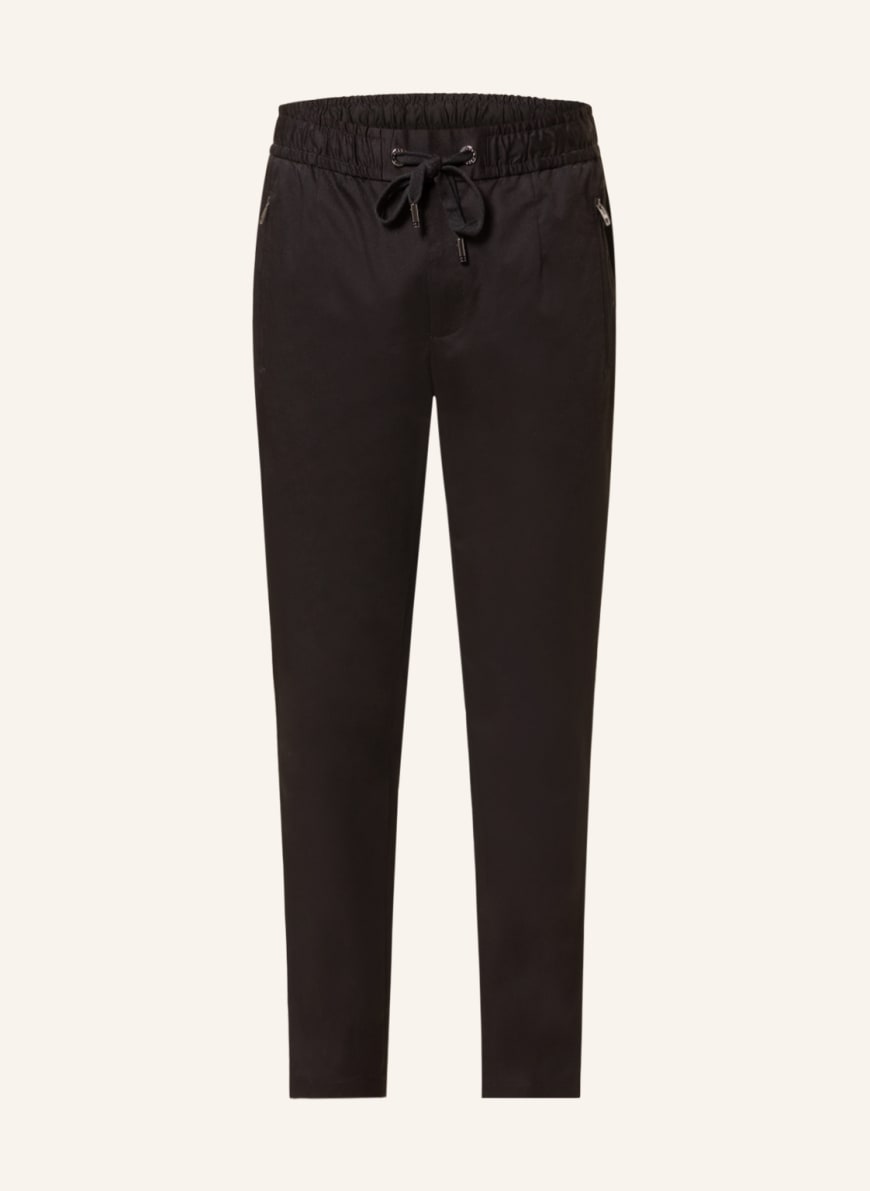 DOLCE & GABBANA Pants in jogger style extra slim fit , Color: BLACK (Image 1)