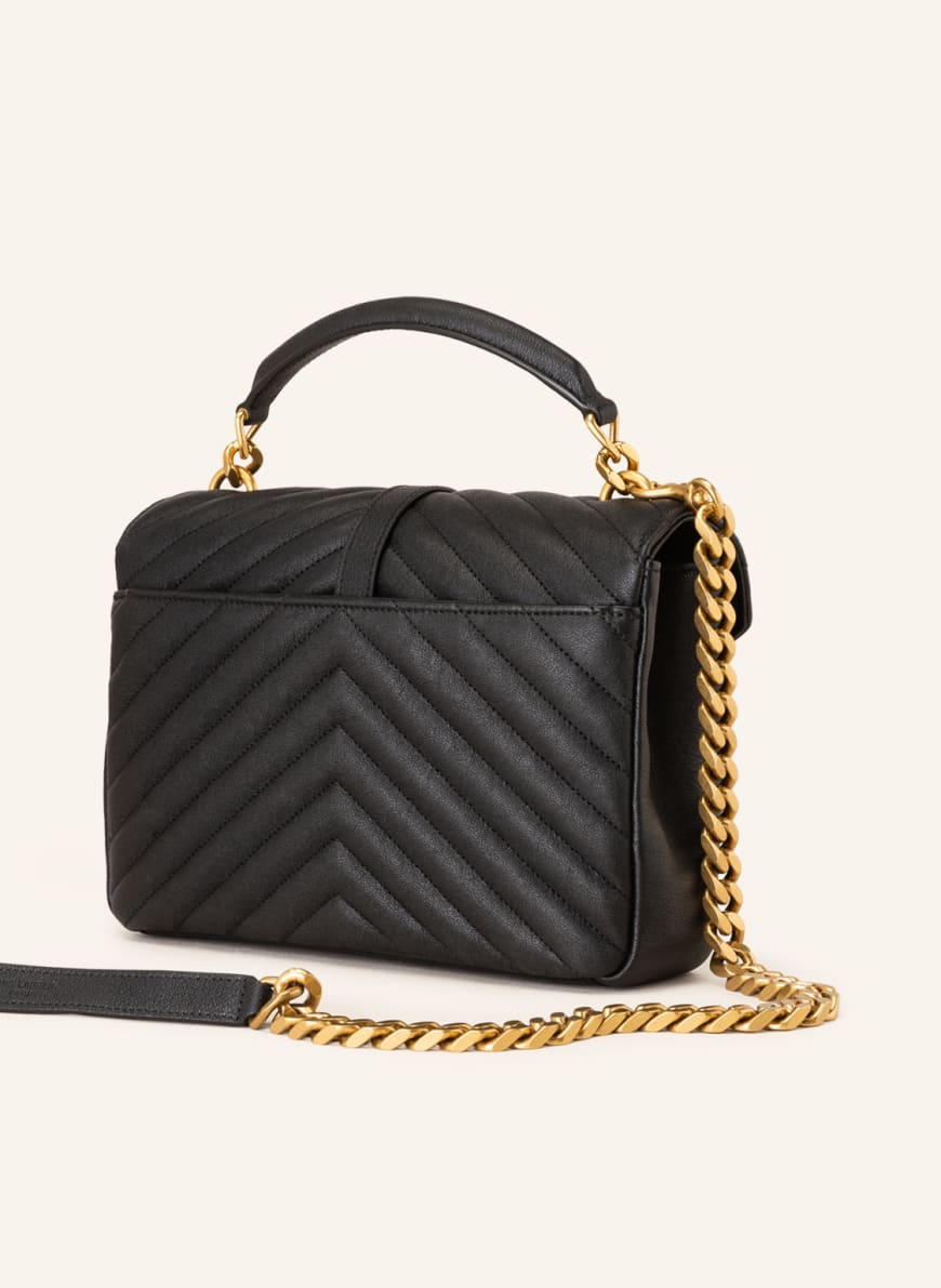 SAINT LAURENT Umhangetasche COLLEGE MEDIUM in beige