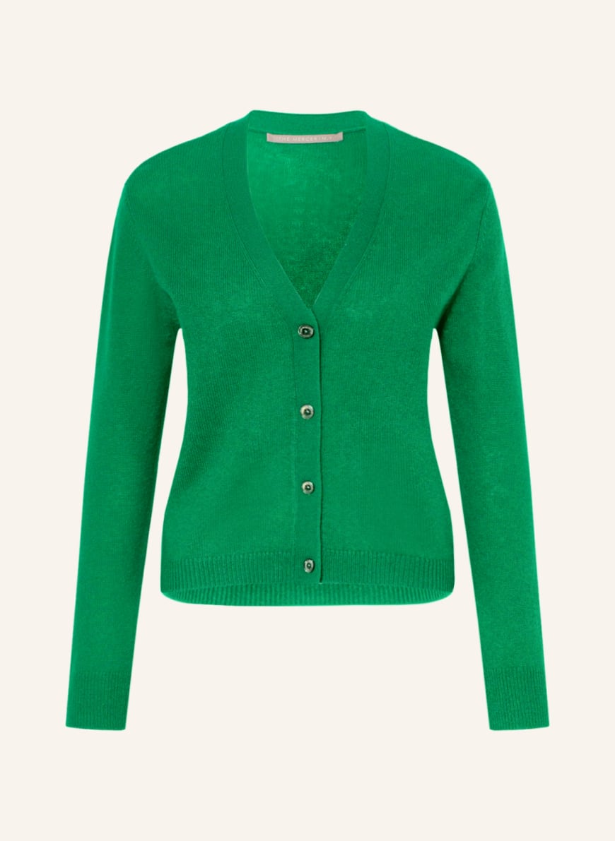 (THE MERCER) N.Y. Cashmere cardigan, Color: GREEN(Image 1)