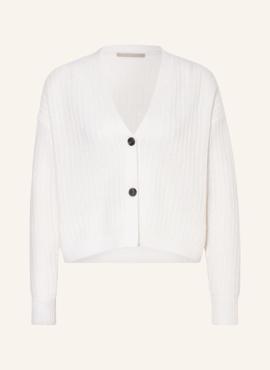 (THE MERCER) N.Y. Cardigan with cashmere , Color: CREAM (Image 1)