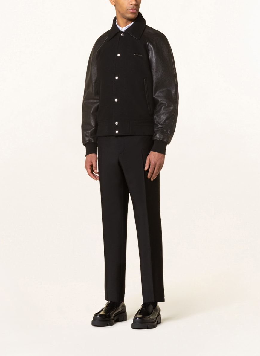 GIVENCHY Jacket in mixed materials in black | Breuninger