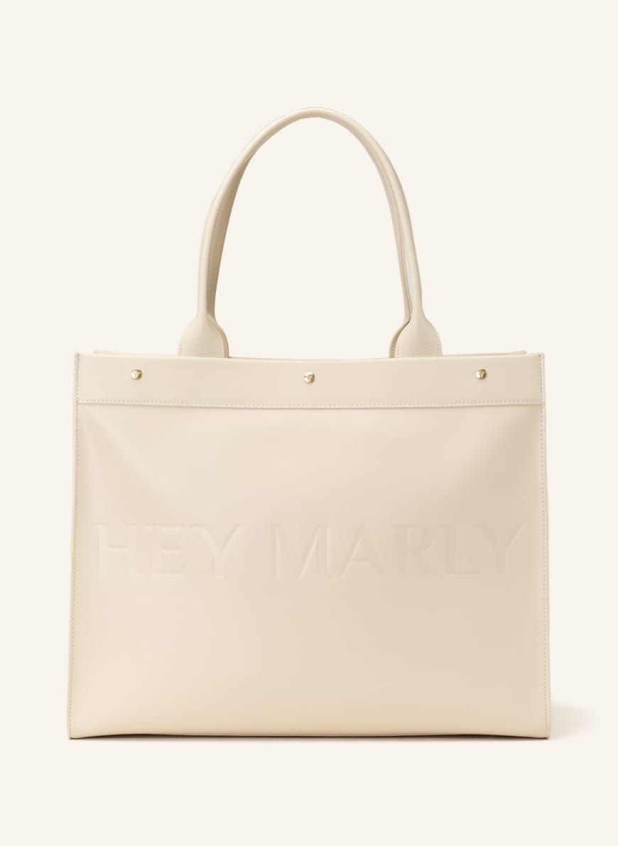 HEY MARLY Shopper CLASSY SIGNATURE BAG, Color: CREAM(Image 1)