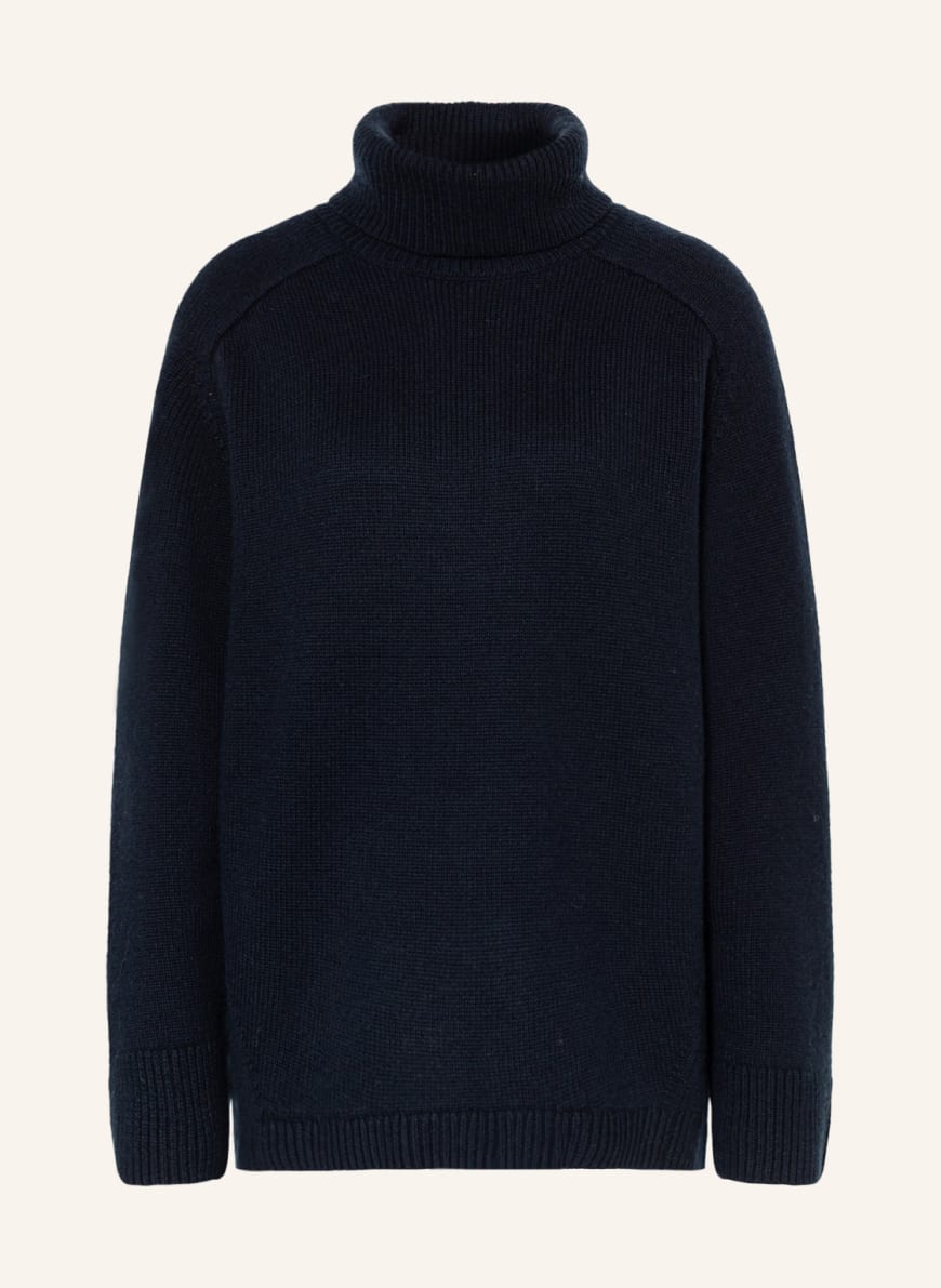 COS Turtleneck sweater with cashmere in dark blue | Breuninger