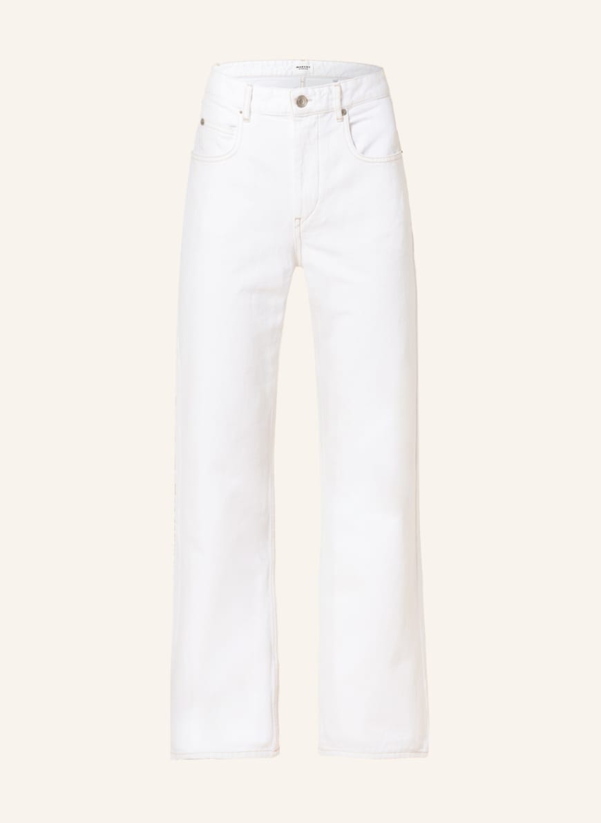 ISABEL MARANT ÉTOILE Flared Jeans BELVIRA, Farbe: WEISS(Bild 1)