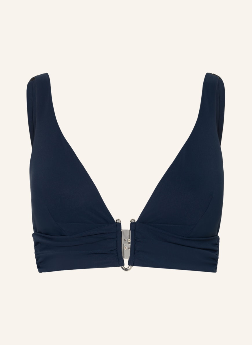 MARYAN MEHLHORN Bralette bikini top HONESTY, Color: DARK BLUE (Image 1)