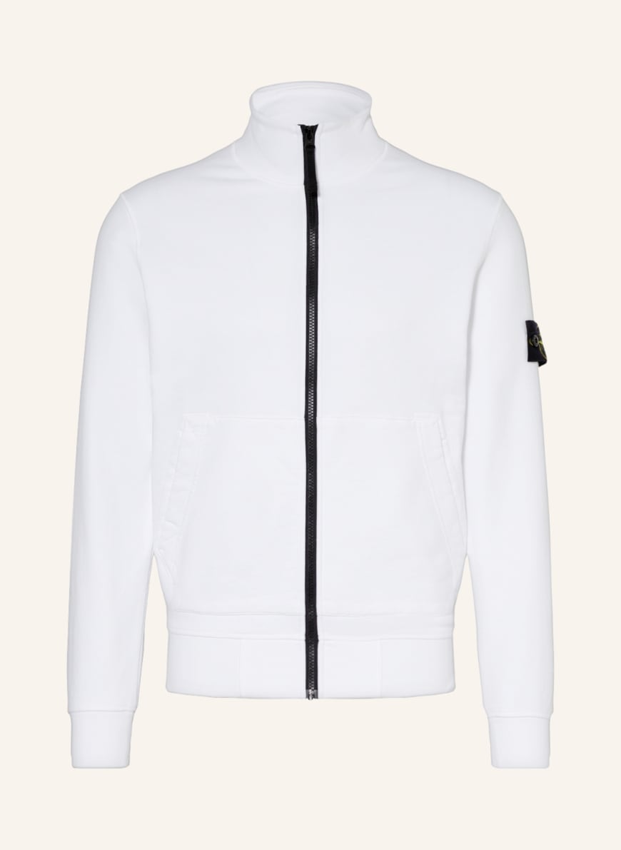 STONE ISLAND Sweat jacket, Color: WHITE(Image 1)