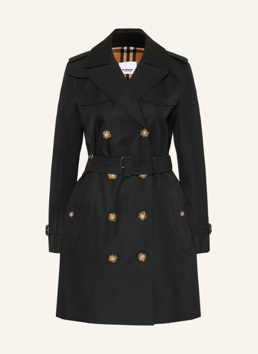 BURBERRY Trench coat ISLINGTON in black | Breuninger