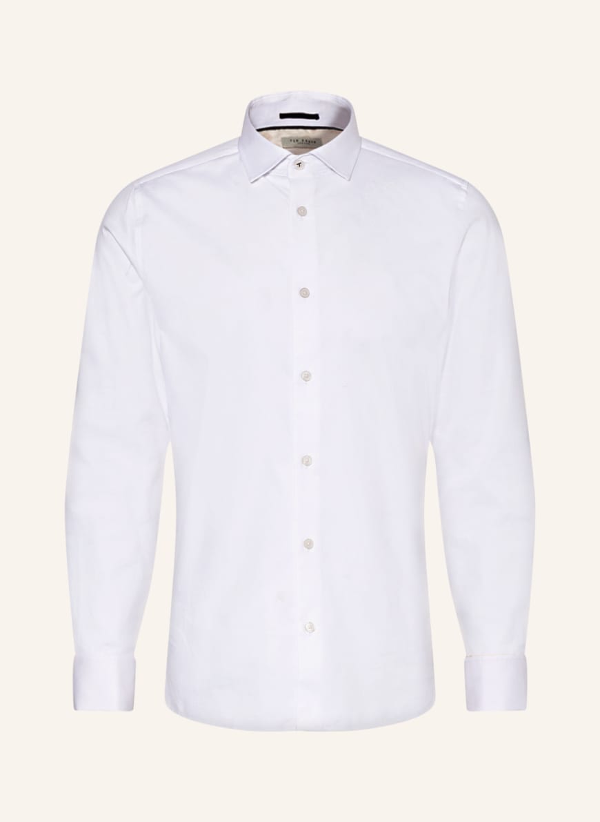 TED BAKER Piqué-Hemd WITREE Extra Slim Fit, Farbe: WEISS (Bild 1)