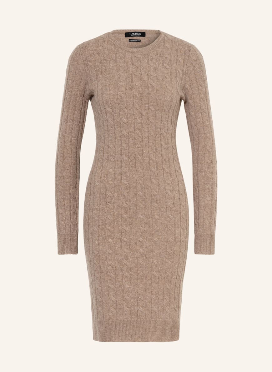 LAUREN RALPH LAUREN Knit dress , Color: LIGHT BROWN(Image 1)