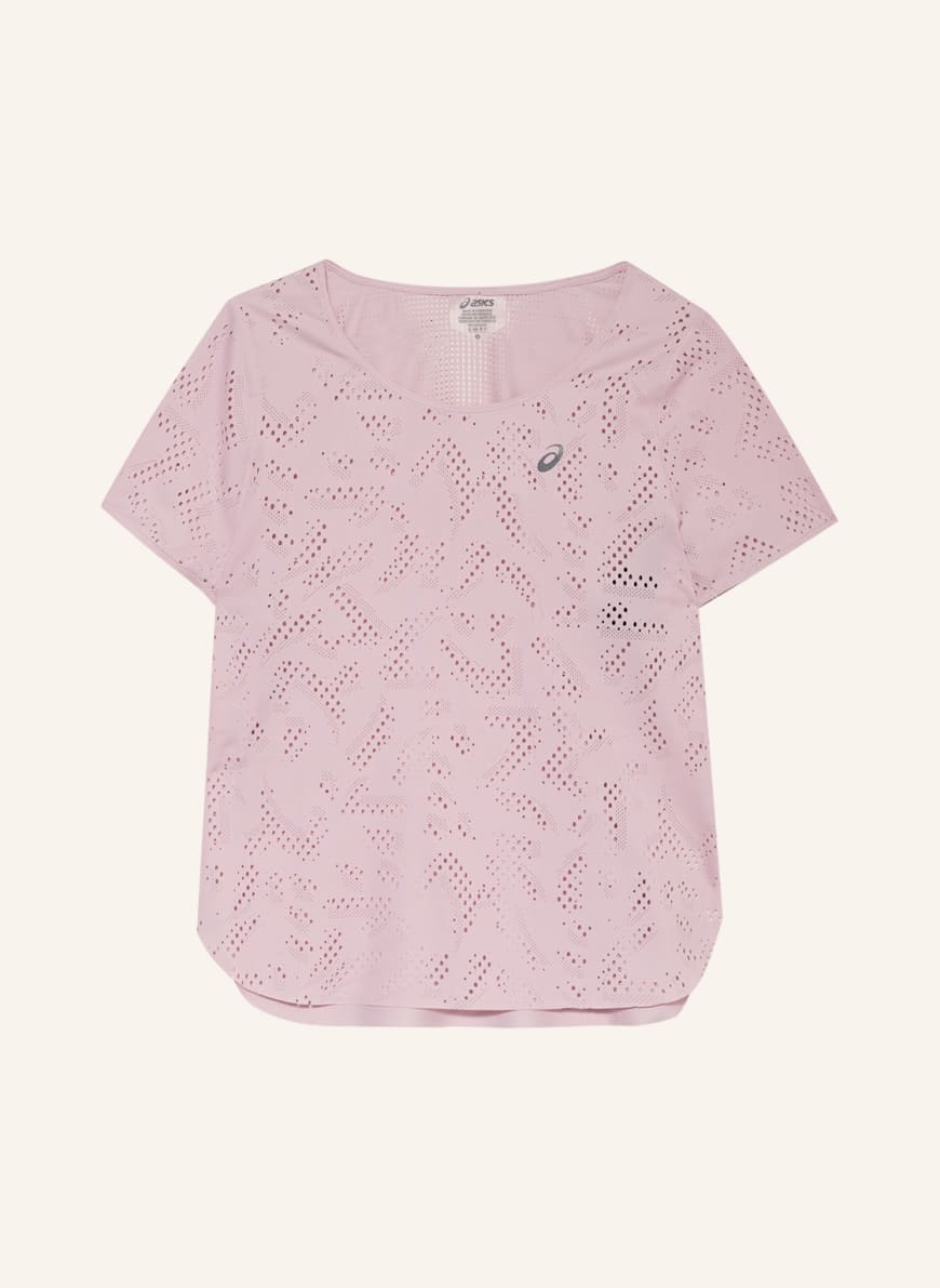 ASICS Running T-shirt VENTILATE 2.0 made of mesh, Color: ROSE (Image 1)