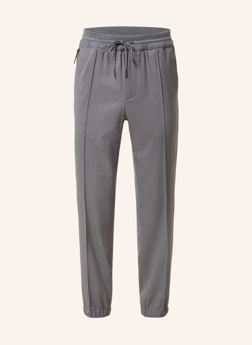 ZEGNA Trousers in jogger style , Color: GRAY(Image 1)