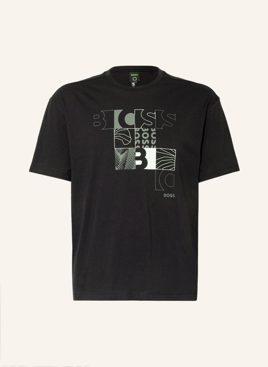 BOSS T-shirt TIRAX, Color: BLACK (Image 1)