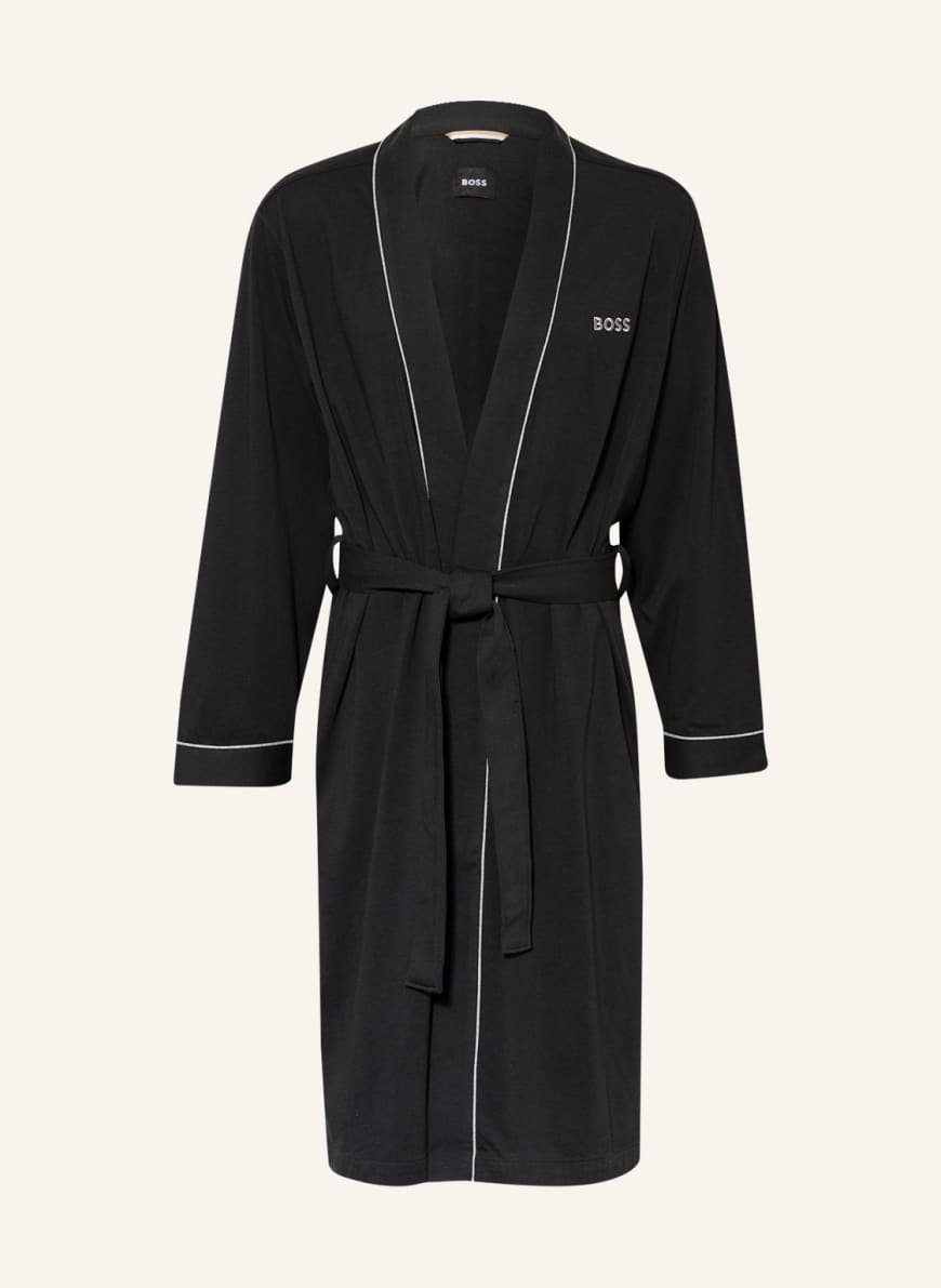 BOSS Men’s bathrobe, Color: BLACK(Image 1)