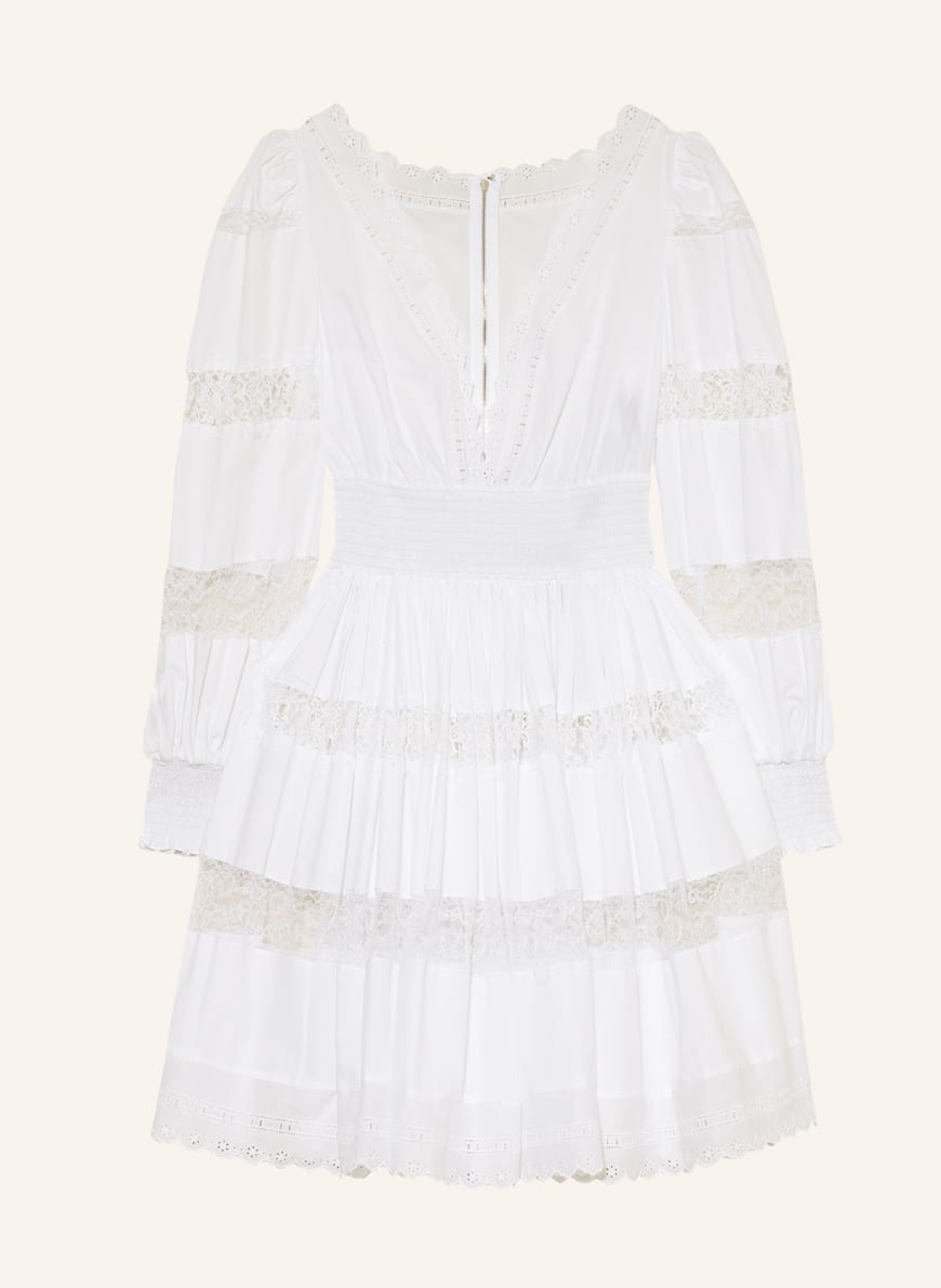 DOLCE & GABBANA Dress with lace , Color: WHITE(Image 1)