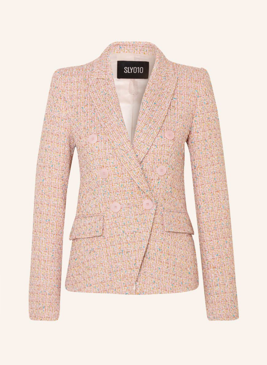 SLY 010 Tweed blazer ARIA, Color: PINK (Image 1)
