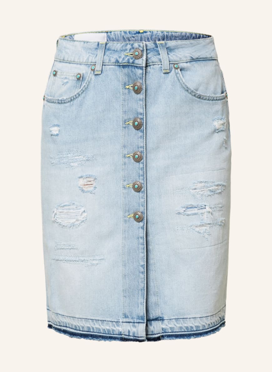 Dondup Denim skirt in 800 hellblau 