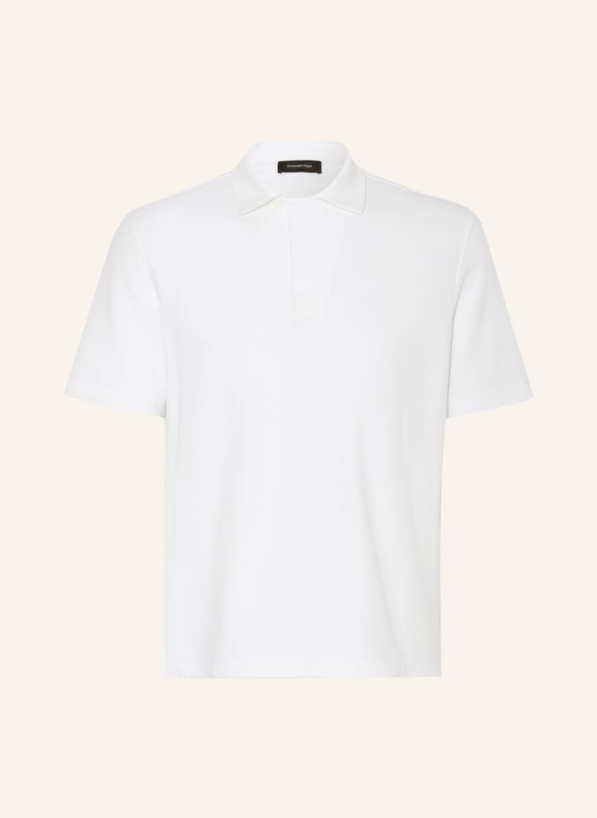 ZEGNA Knitwear polo shirt, Color: WHITE (Image 1)