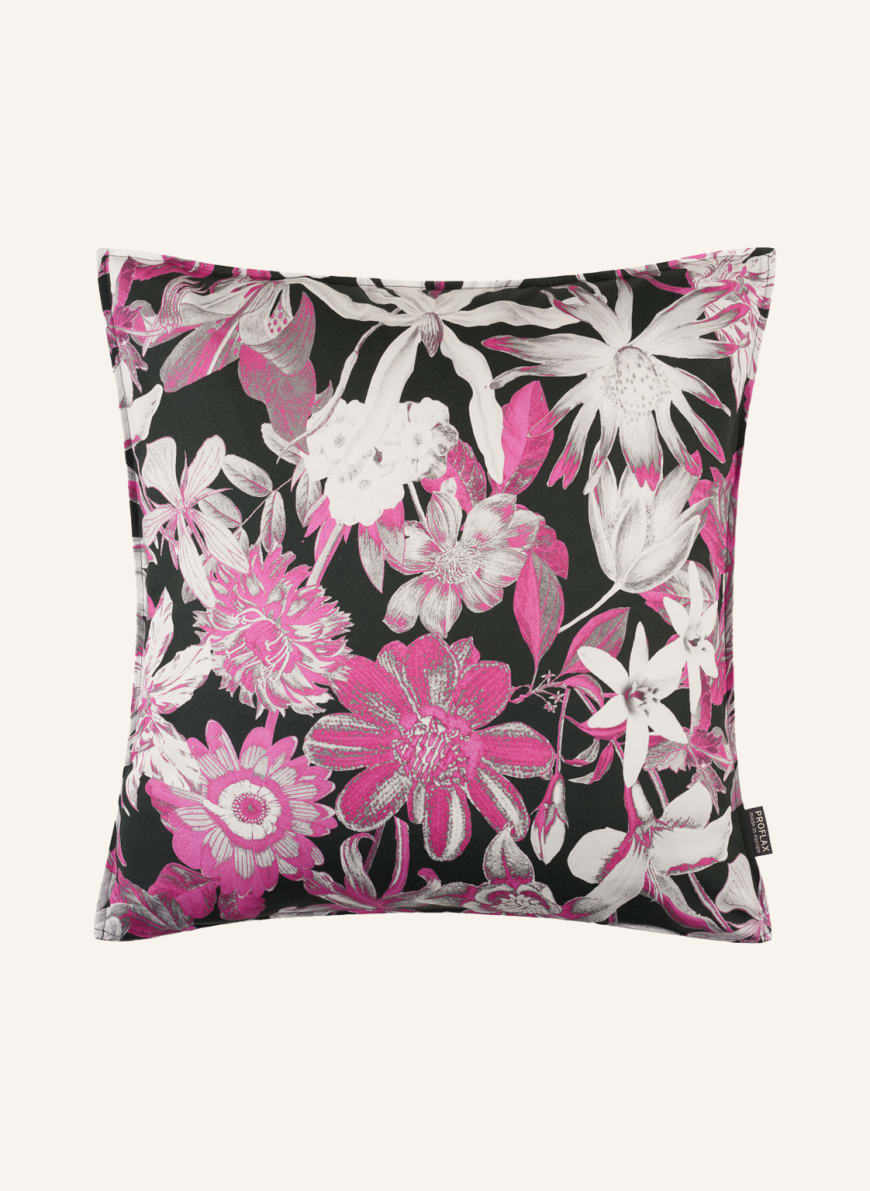 PROFLAX Decorative cushion cover VARENNA, Color: BLACK/ PINK/ WHITE(Image 1)