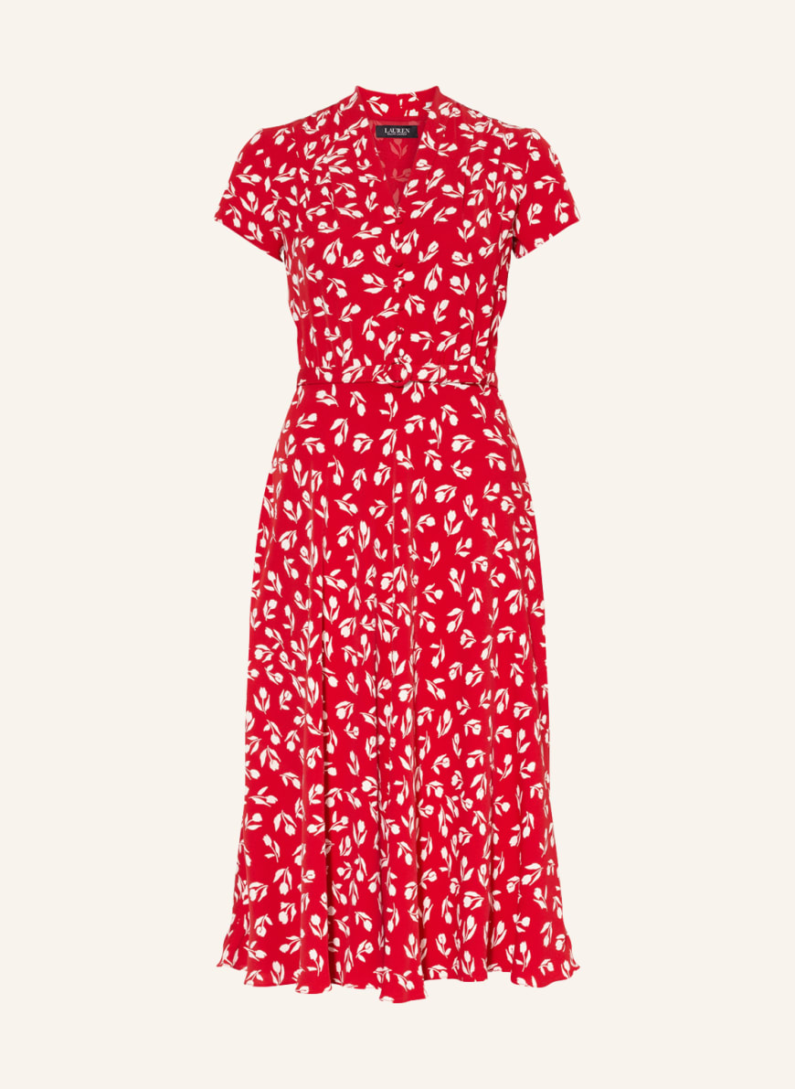 LAUREN RALPH LAUREN Dress in white/ red 