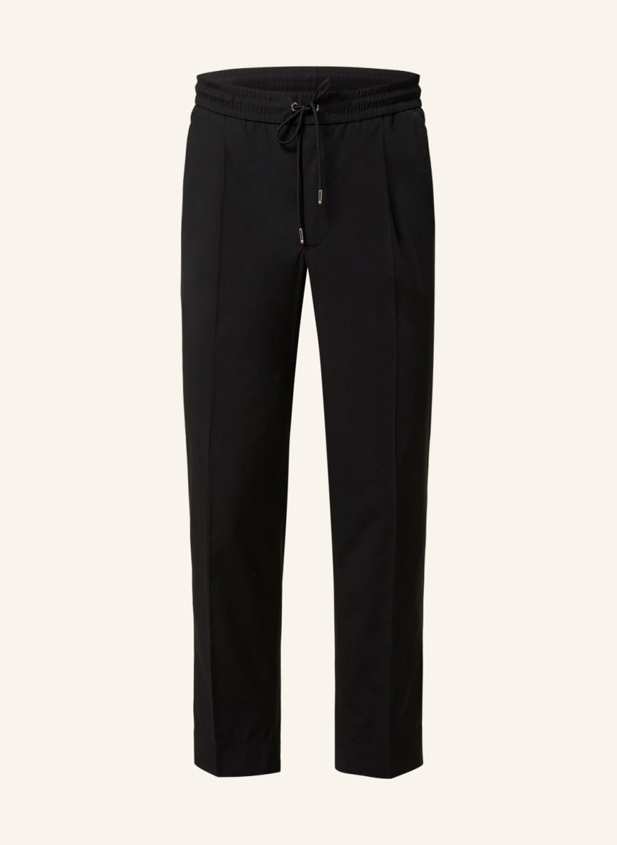 MONCLER Trousers in jogger style with cropped leg length, Color: BLACK (Image 1)