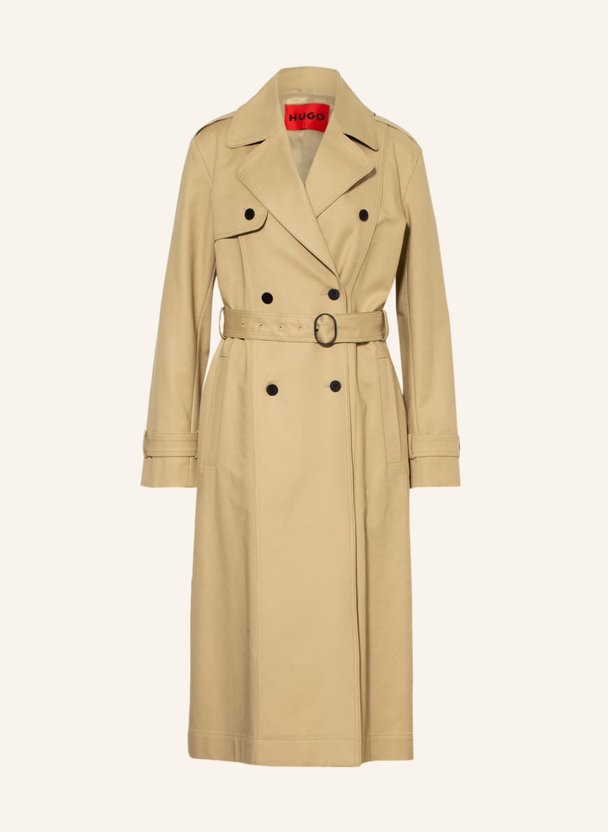 HUGO Trench coat MESENDI, Color: BEIGE (Image 1)