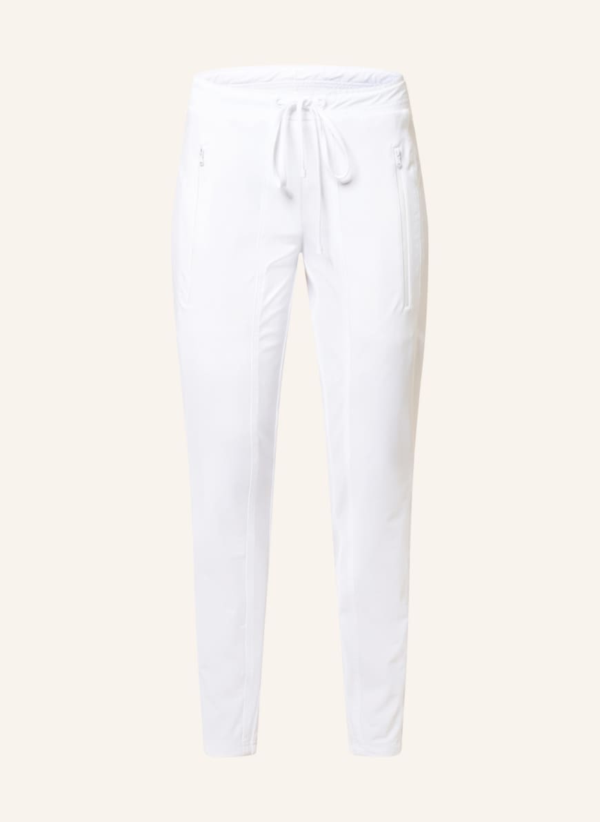CAMBIO Pants JORDI in jogger style, Color: WHITE (Image 1)