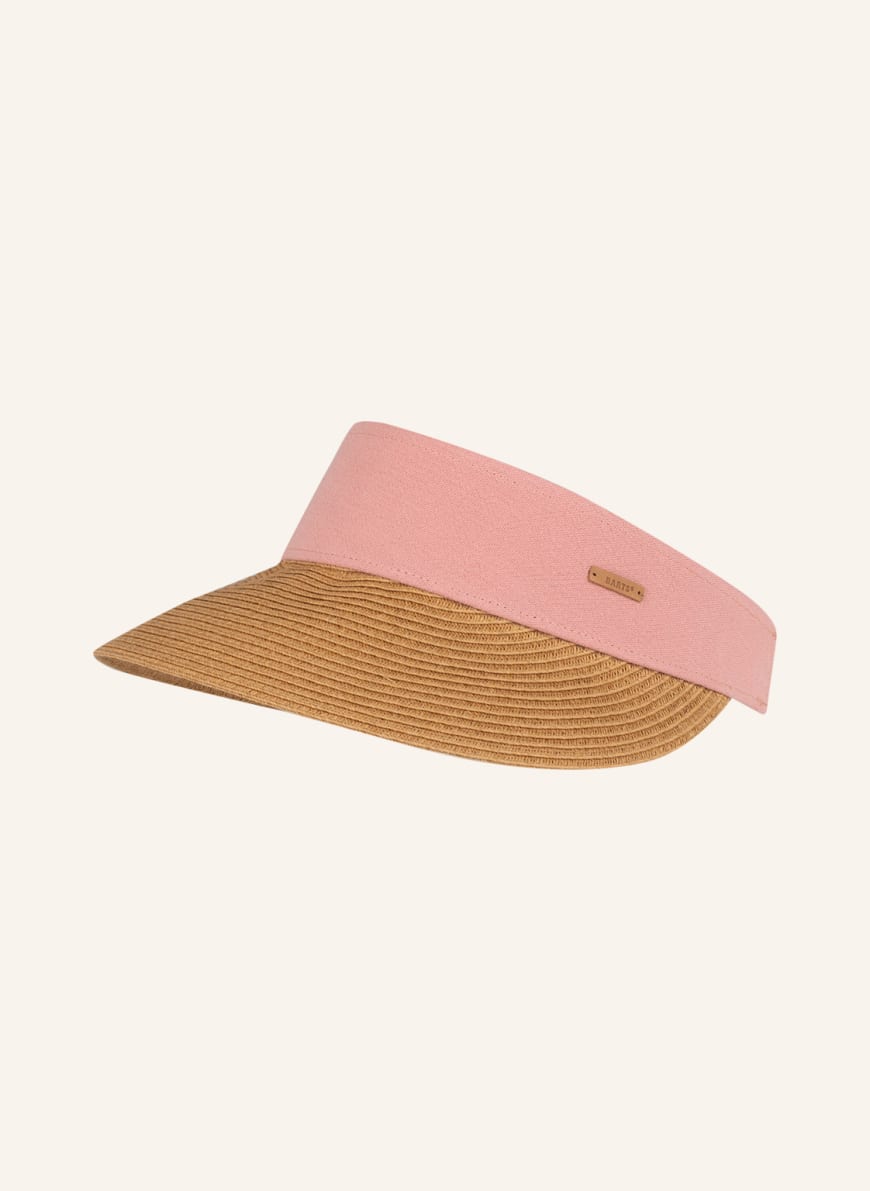 Barts Visor cap VESDER in pink/ beige 