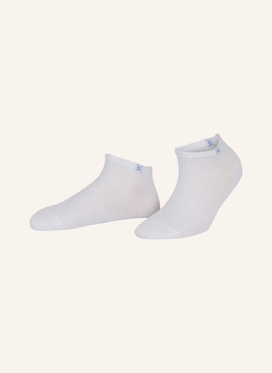 Burlington Sneaker socks SOHO VIBES with glitter thread, Color: 2000 WHITE(Image 1)
