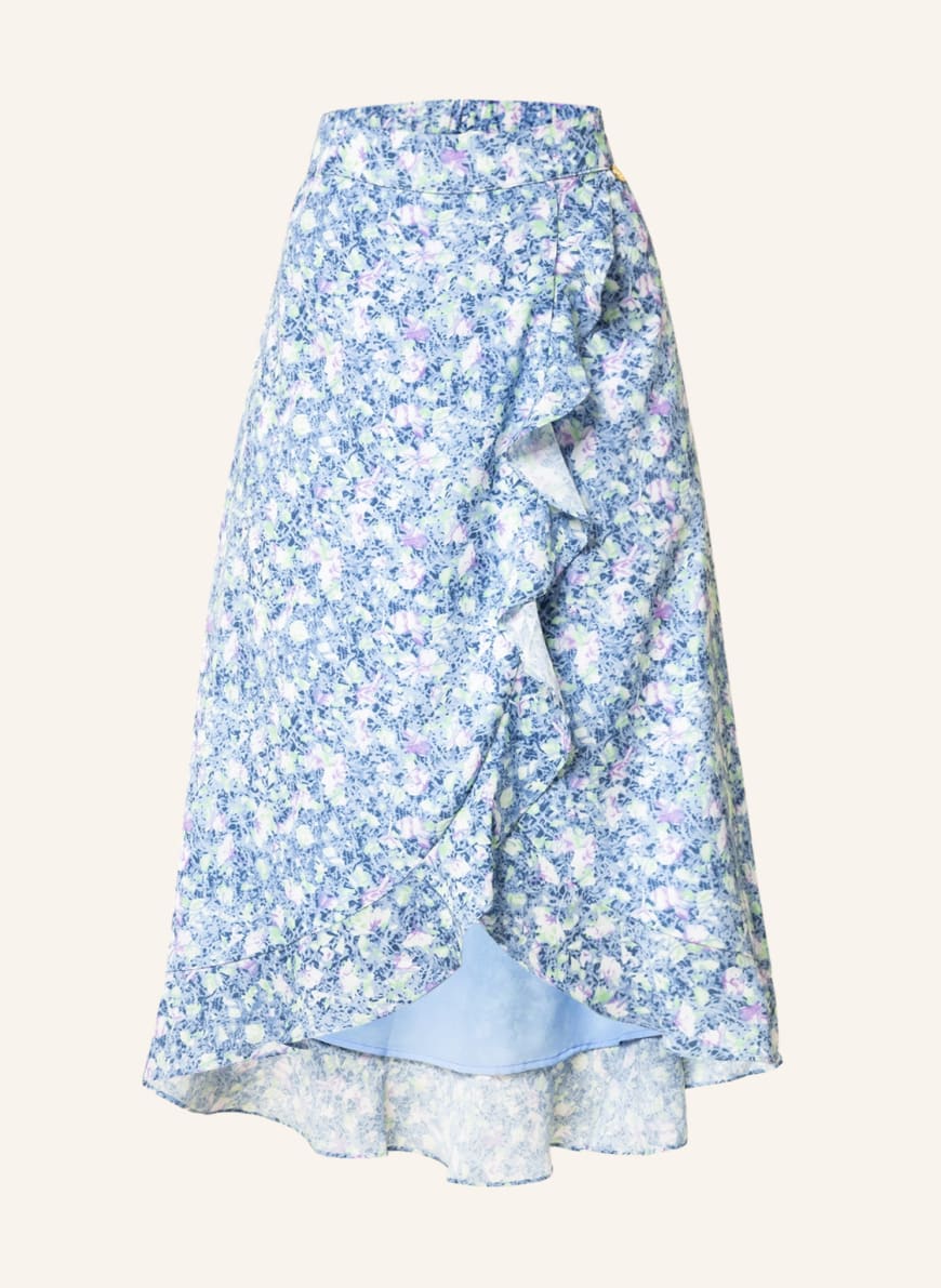 Freebird Wrap skirt ALINA, Color: LIGHT BLUE/ LIGHT GREEN/ LIGHT PURPLE (Image 1)