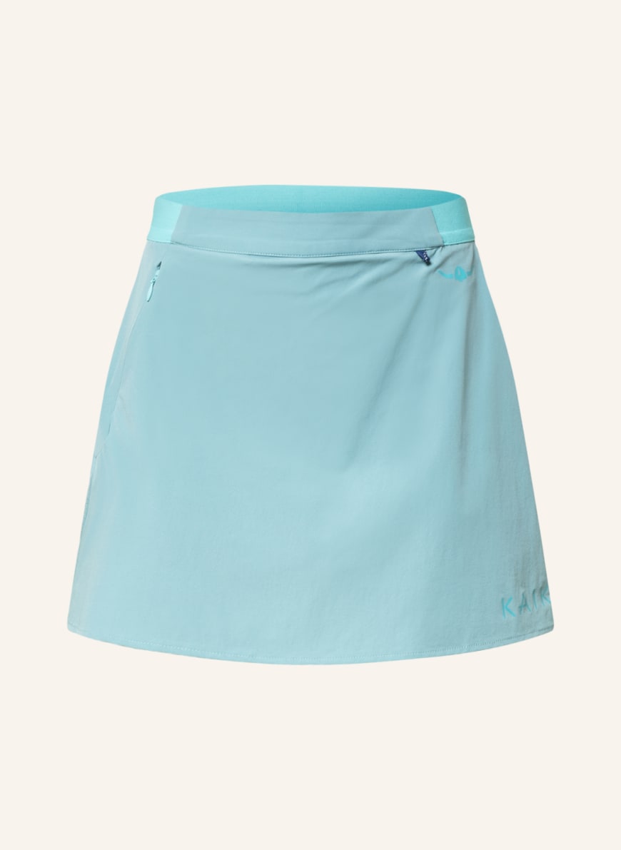 KAIKKIALLA Outdoor skirt VAALA, Color: NEON TURQUOISE(Image 1)