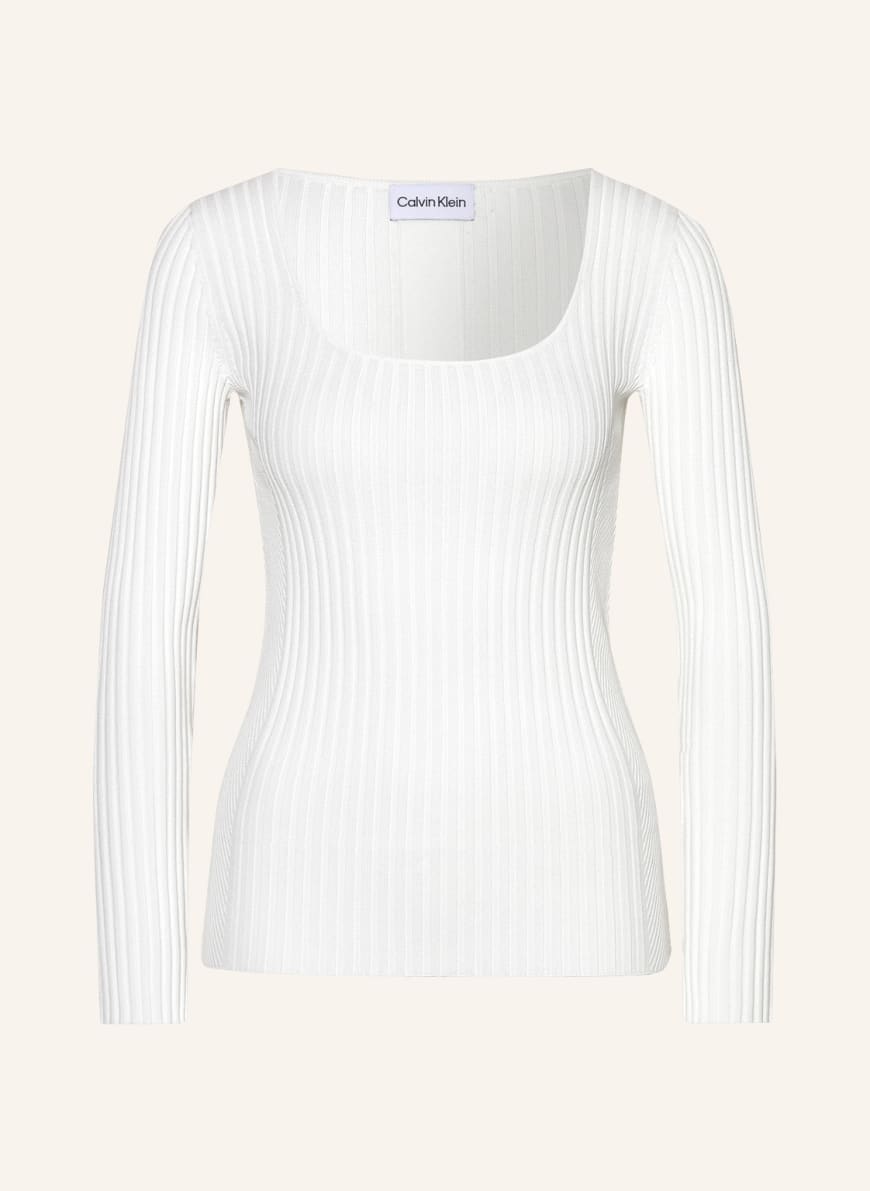 Calvin Klein Long sleeve shirt in white | Breuninger