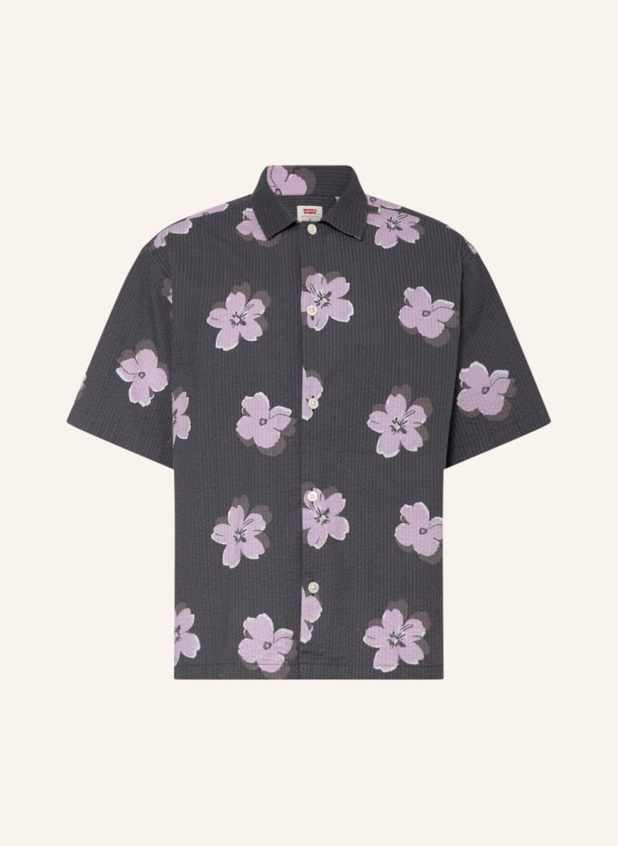Levi's® Resort shirt comfort fit, Color: BLACK/ PURPLE/ LIGHT GRAY (Image 1)