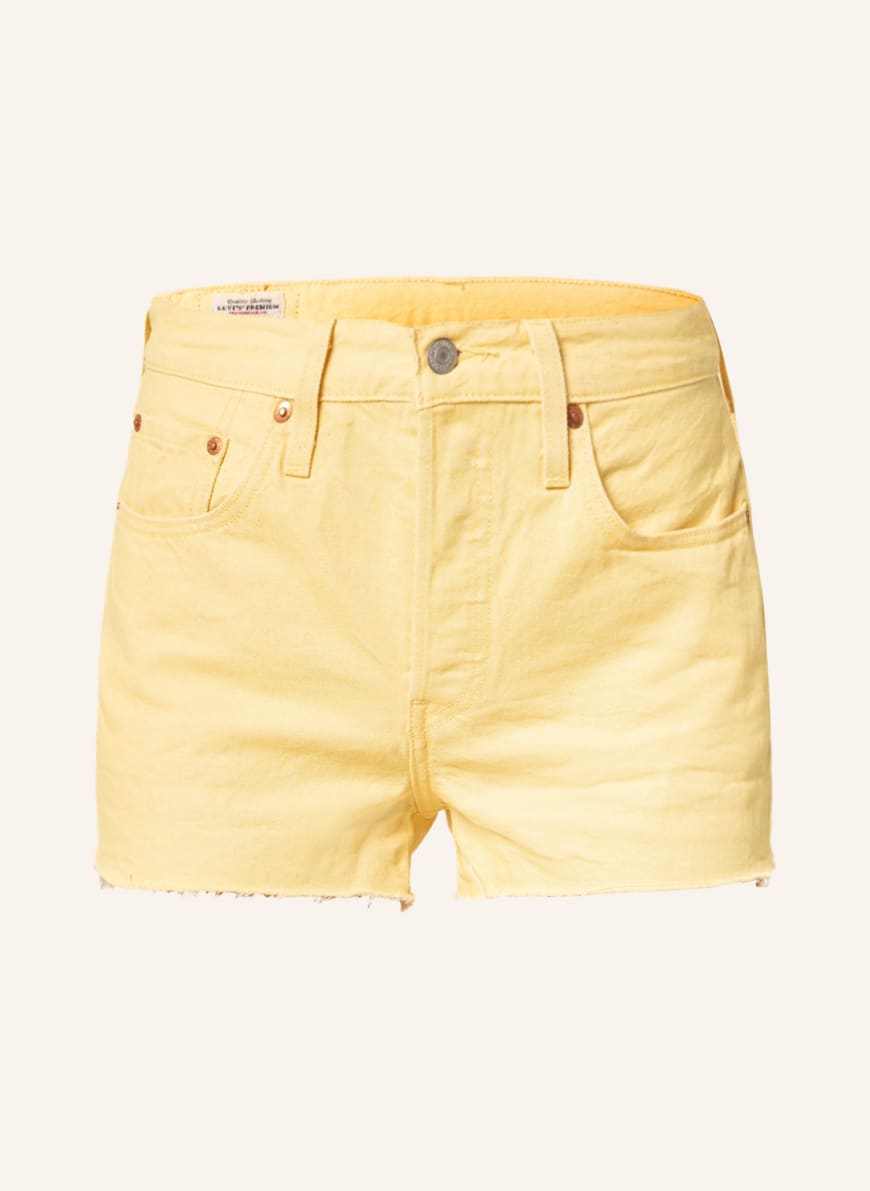 Levi's® Denim shorts 501 ORIGINAL SHORT in yellow | Breuninger