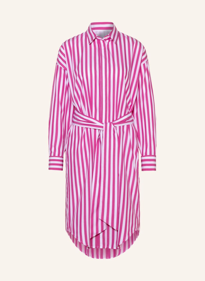 (THE MERCER) N.Y. Shirt dress, Color: WHITE/ PINK (Image 1)