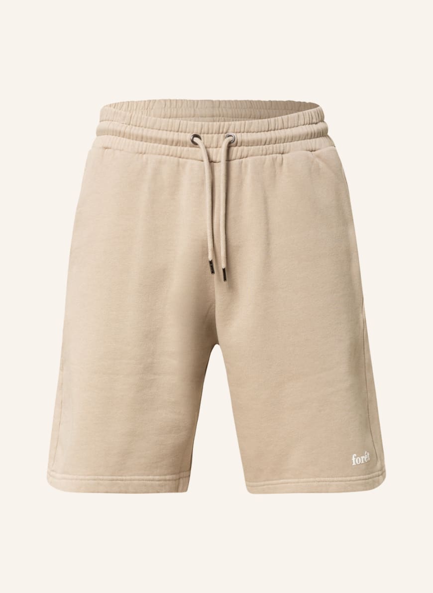 forét Sweat shorts SHORE in light brown 