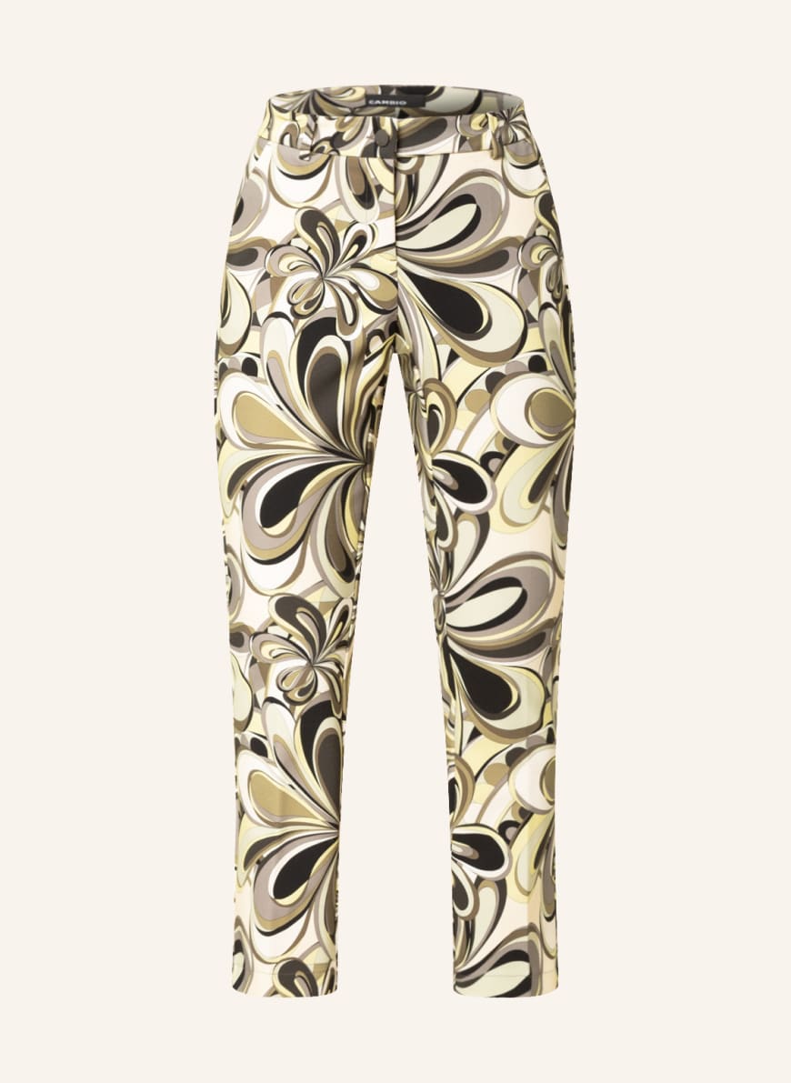 CAMBIO Trousers , Color: LIGHT GREEN/ GREEN/ WHITE (Image 1)