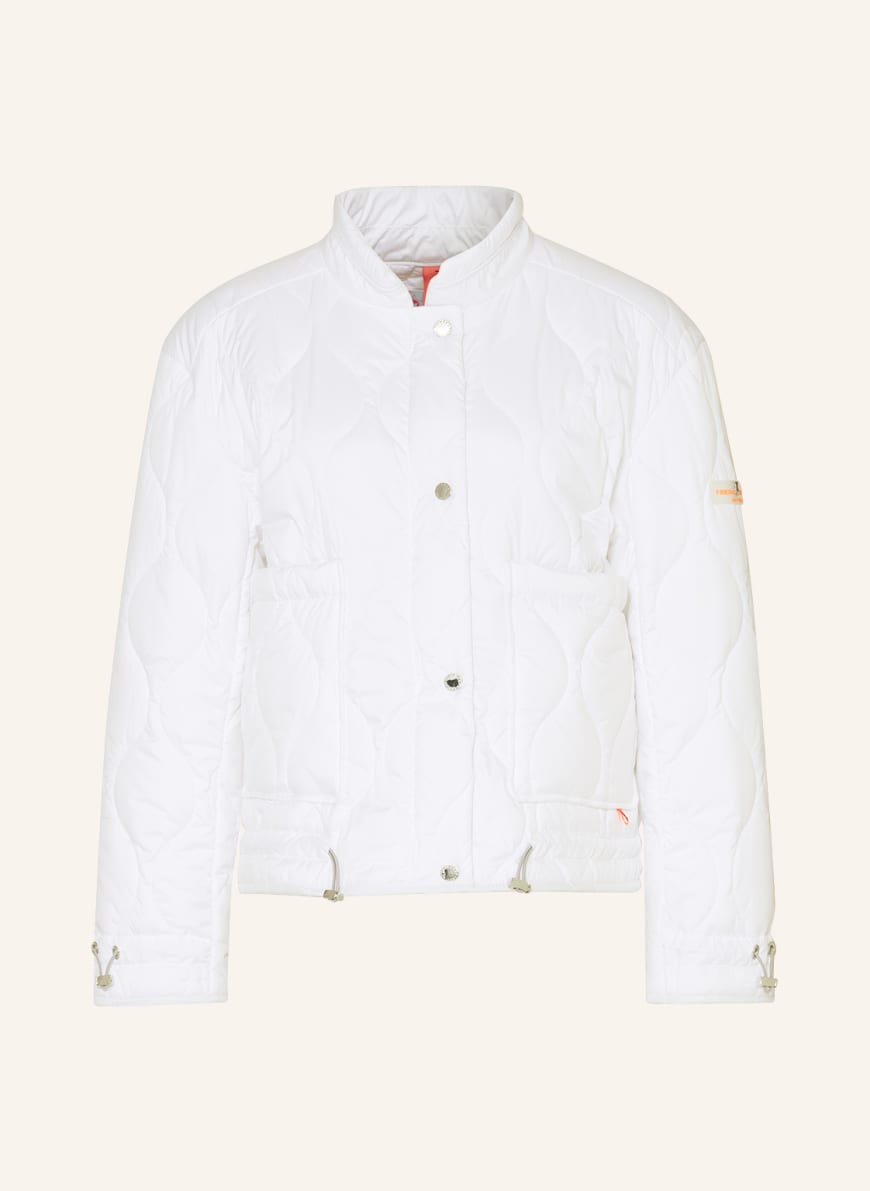 FRIEDA & FREDDIES Quilted Jacket, Color: WHITE(Image 1)